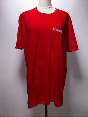 Columbia PFG Fish Flag Short Sleeve Tee Size XL